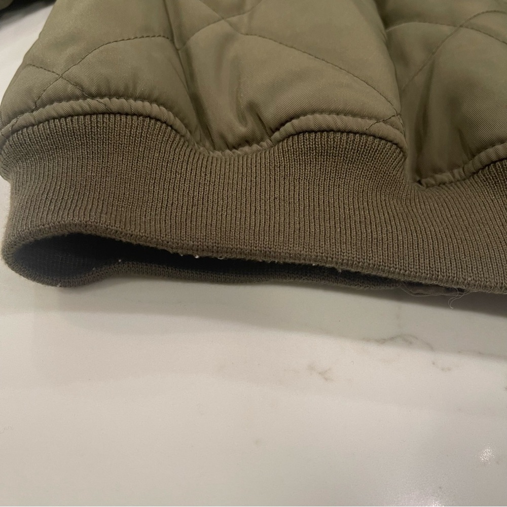 Aqua green lined bomber jacket - Picture 13 of 16